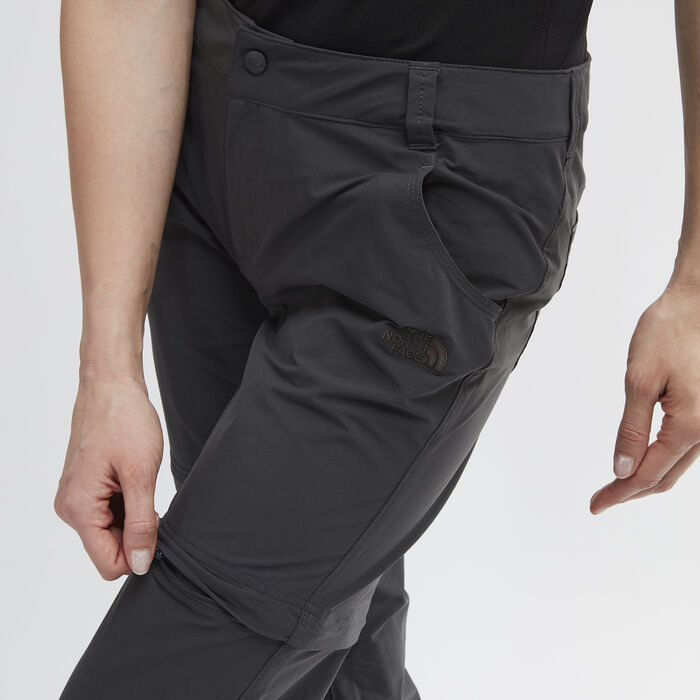 The North Face Women's Exploration Convertible Pants Grey image number 3