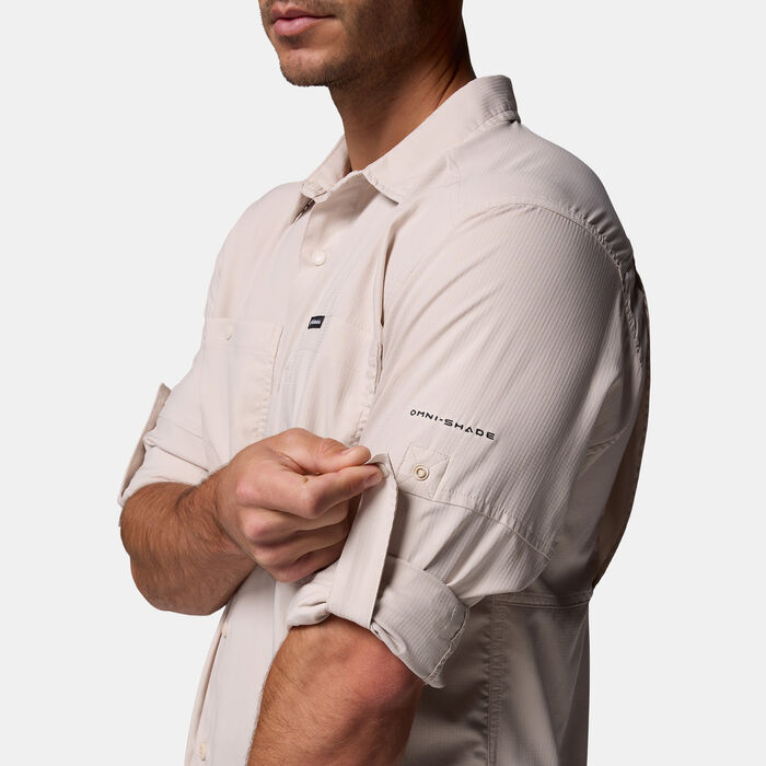 Columbia Men's Silver Ridge Utility Lite Shirt Beige Columbia Men's Silver Ridge Utility Lite Shirt Beige image number 3