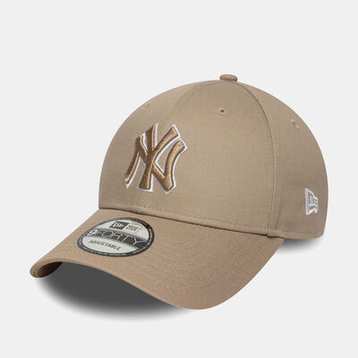 New Era Men's MLB New York Yankees Outline 9FORTY Cap Brown