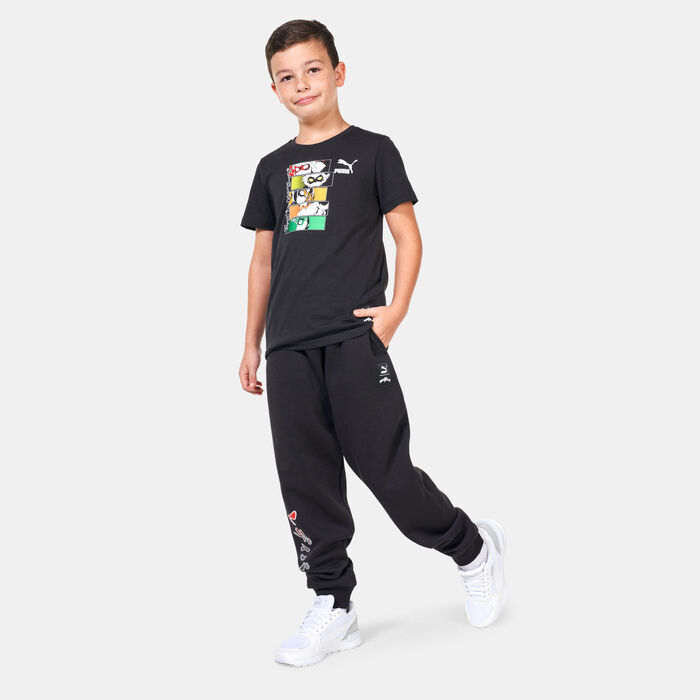 PUMA Kids' x MIRACULOUS Sweatpants (Older Kids) Black image number 2