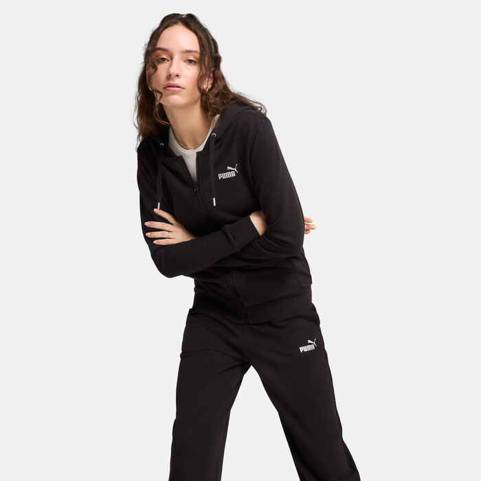 PUMA Women's Metallic Graphic Tracksuit Black PUMA Women's Metallic Graphic Tracksuit Black image number 0