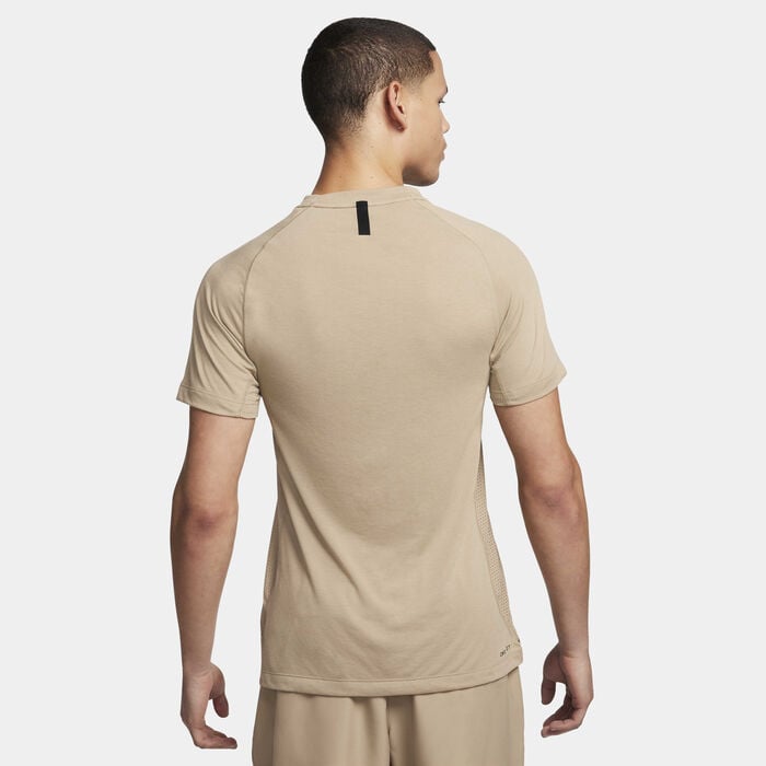 Nike Men's Dri-FIT Flex Rep Training Top Beige Nike Men's Dri-FIT Flex Rep Training Top Beige image number 1