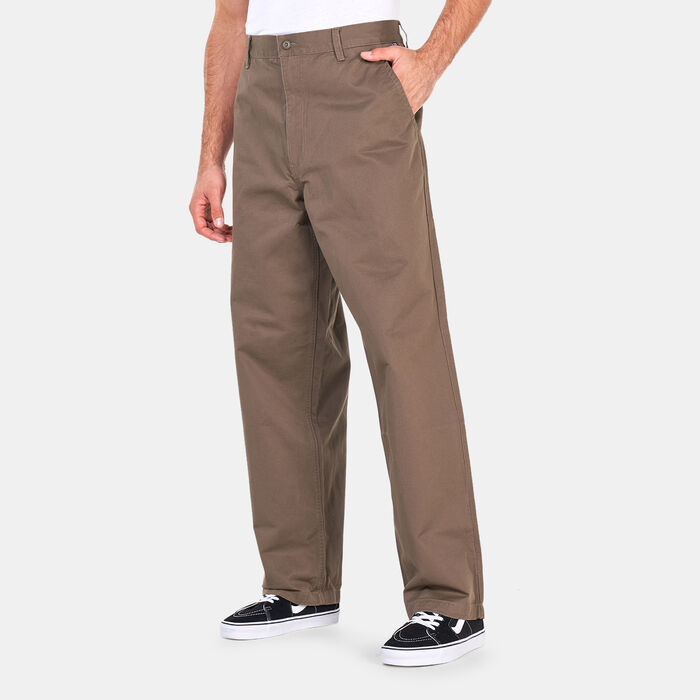 Vans Men's Authentic Chino Baggy Pants Brown Vans Men's Authentic Chino Baggy Pants Brown image number 0
