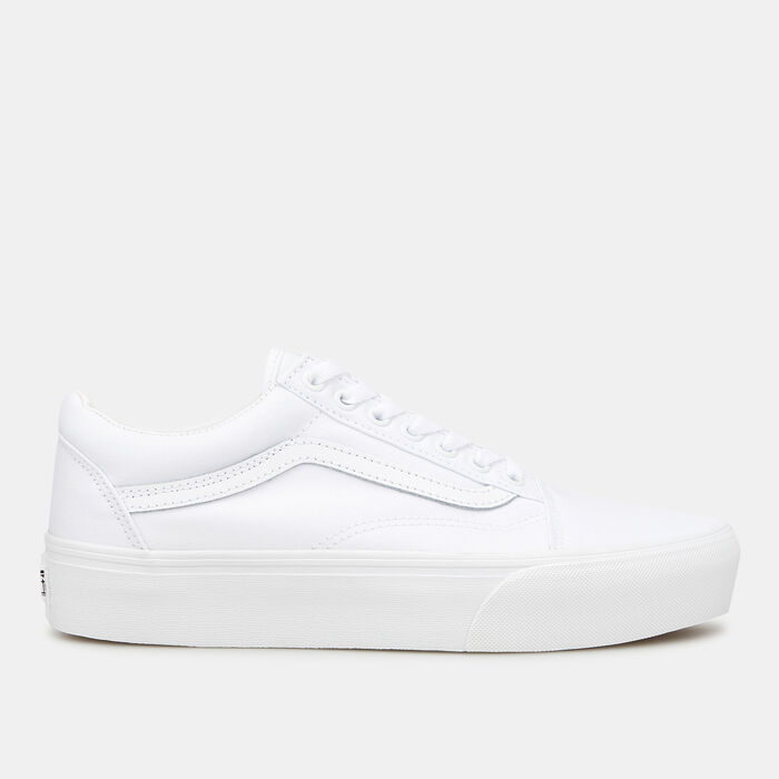 Vans Old Skool Platform Unisex Shoe White image number 0