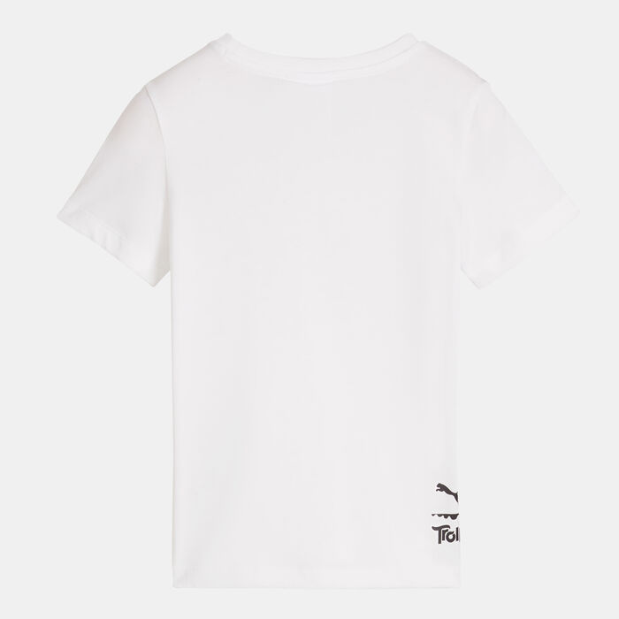 PUMA Kids' x Trolls T-Shirt White image number 1
