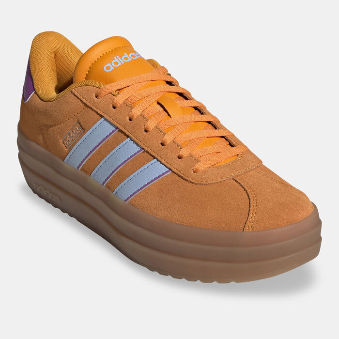 adidas Women's VL Court Bold Shoes Orange adidas Women's VL Court Bold Shoes Orange image number 1