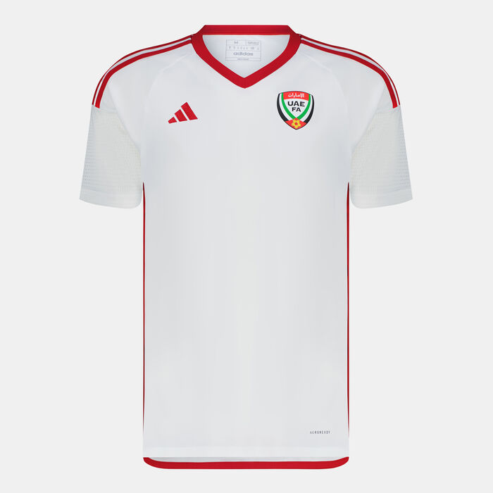 adidas Men's UAE Replica Home Football Jersey - 2024 White adidas Men's UAE Replica Home Football Jersey - 2024 White image number 0