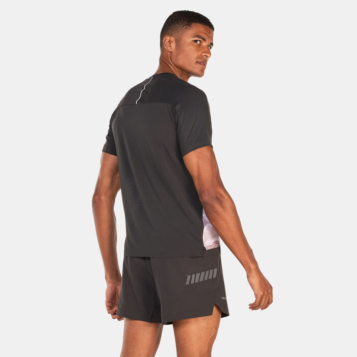 EA7 Emporio Armani Men's Ventus 7 T-Shirt Grey EA7 Emporio Armani Men's Ventus 7 T-Shirt Grey image number 1
