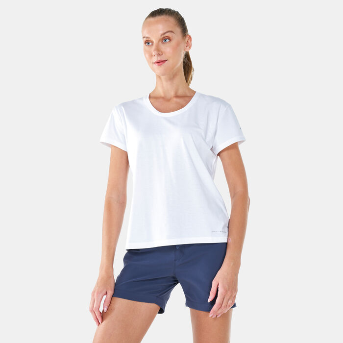 Columbia Women's Sun Trek™ T-Shirt White Columbia Women's Sun Trek™ T-Shirt White image number 0
