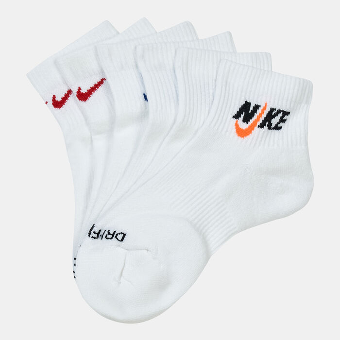 Nike Everyday Plus Cushioned Training Ankle Socks (3 Pack) White image number 0