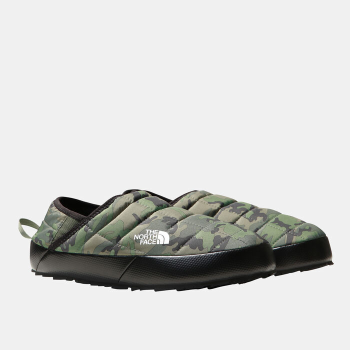 The North Face Men's Thermoball Traction V Mule Slip-On Shoes Green image number 3