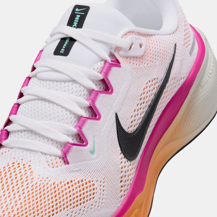 Nike Women's Pegasus 41 Running Shoes White Nike Women's Pegasus 41 Running Shoes White image number 4