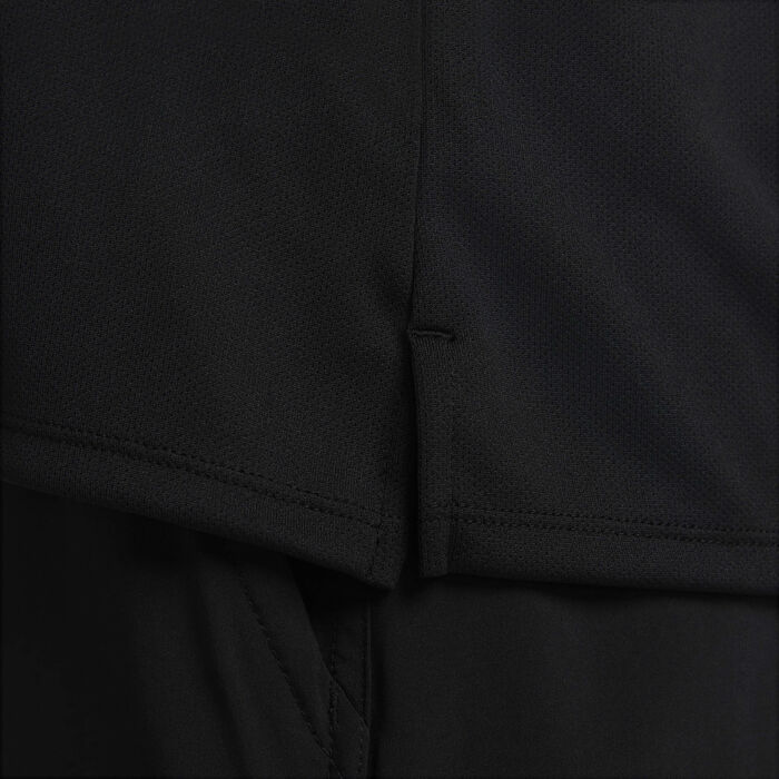 Nike Men's Miler Dri-FIT UV Running Top Black image number 3