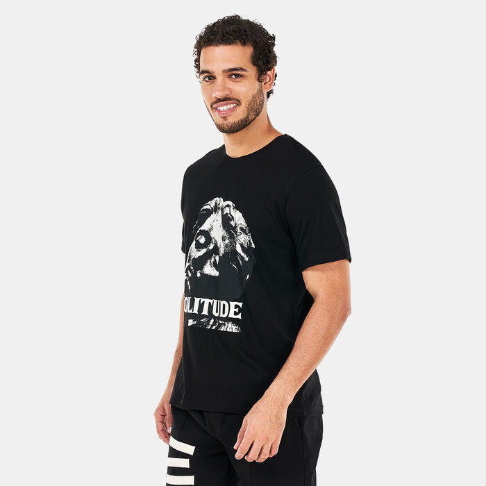 Tee Library Men's Supima Straight Hem T-Shirt Beige Tee Library Men's Supima Straight Hem T-Shirt Beige image number 0