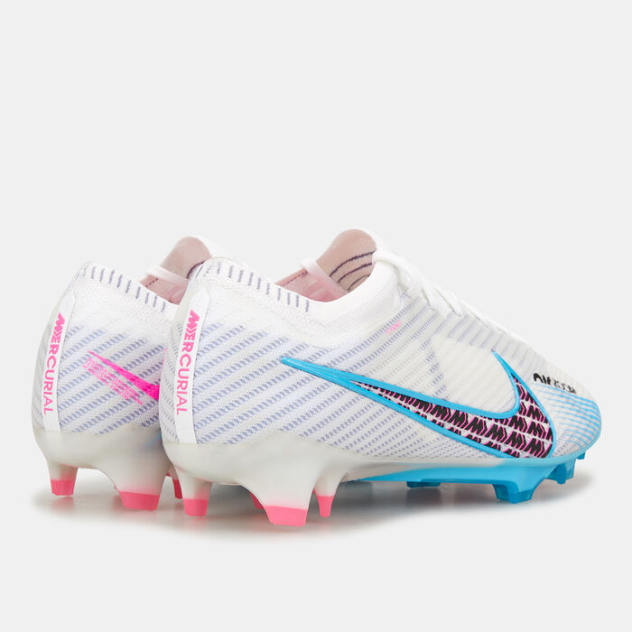 Nike Men's Zoom Mercurial Vapor 15 Elite Firm-Ground Football Shoe White Nike Men's Zoom Mercurial Vapor 15 Elite Firm-Ground Football Shoe White image number 3