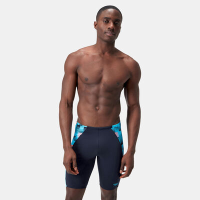 Speedo Men's Endurance+ MAX Splice Swimming Jammers Blue Speedo Men's Endurance+ MAX Splice Swimming Jammers Blue