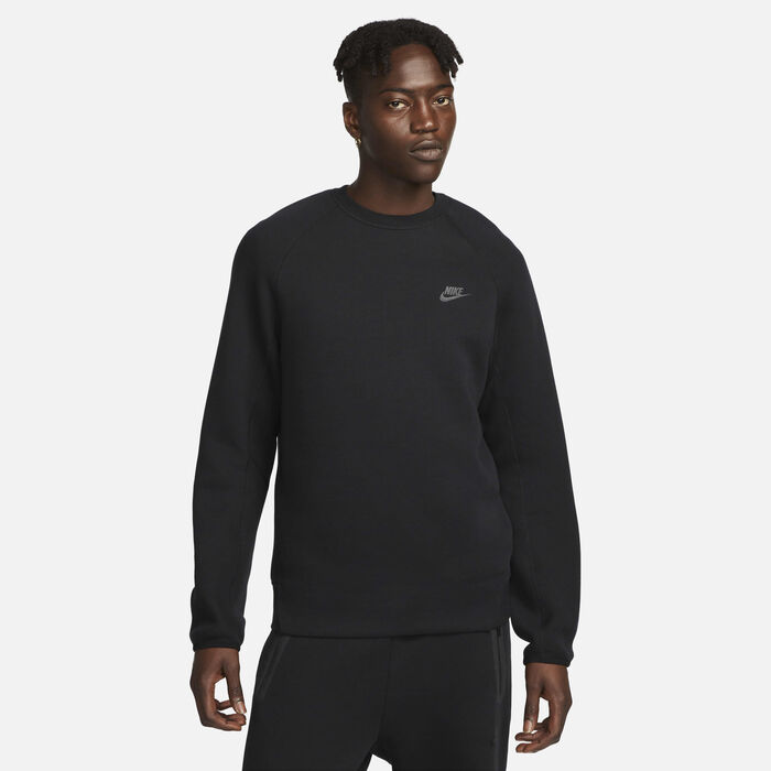 Nike Men's Sportswear Tech Fleece Crew Black image number 0