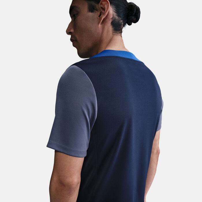 Nike Men's Paris Saint-Germain Dri-FIT Strike Football Top Blue Nike Men's Paris Saint-Germain Dri-FIT Strike Football Top Blue image number 4