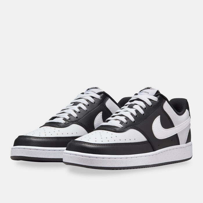 Nike Women's Court Vision Low Next Nature Shoes Black image number 1