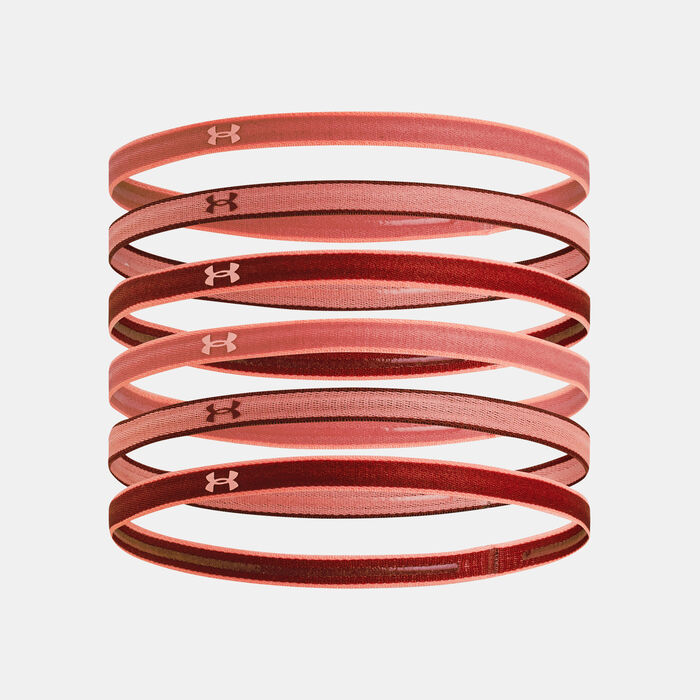 Under Armour Kids' Mini Headbands (6 Pieces) Orange Under Armour Kids' Mini Headbands (6 Pieces) Orange image number 0