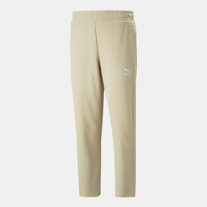 PUMA Men's T7 Track Pants Beige PUMA Men's T7 Track Pants Beige image number 0