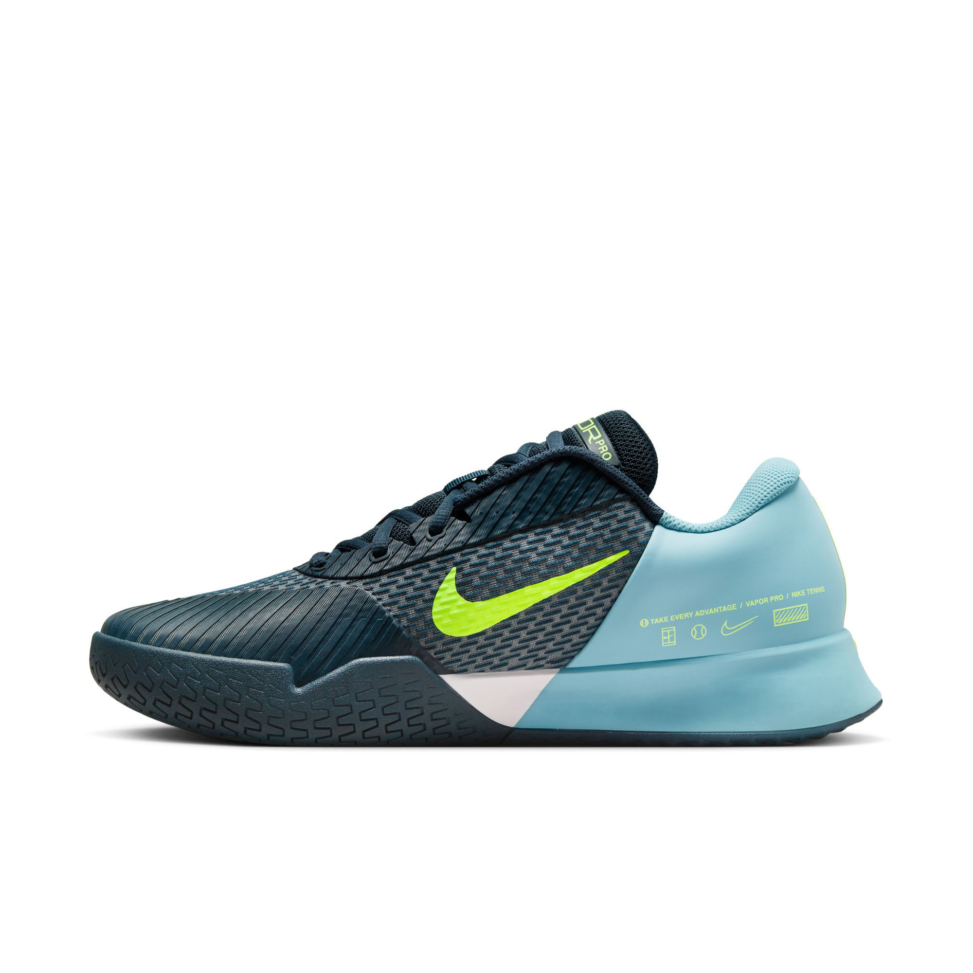 Men s Air Zoom Vapor Pro 2 Hard Court Tennis Shoes Blue Nike in KSA SSS
