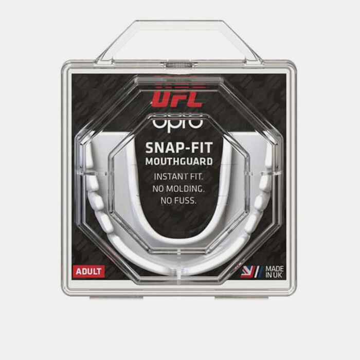 OPRO UFC Snap Fit MMA Mouth Guard White OPRO UFC Snap Fit MMA Mouth Guard White image number 1