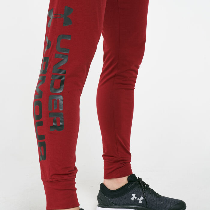 men's ua sportstyle cotton graphic joggers