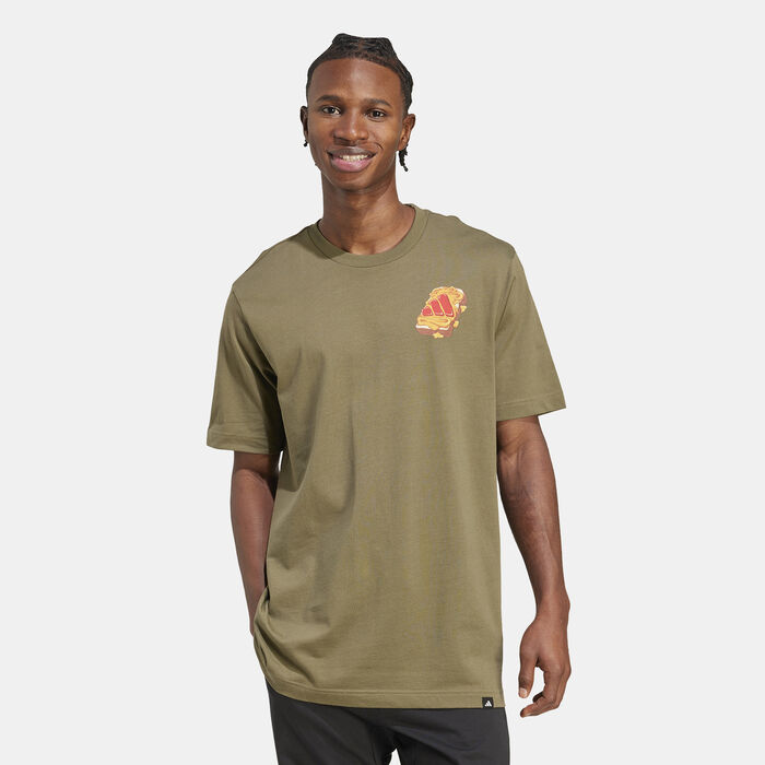 adidas Men's Graphic T-Shirt Green adidas Men's Graphic T-Shirt Green image number 0