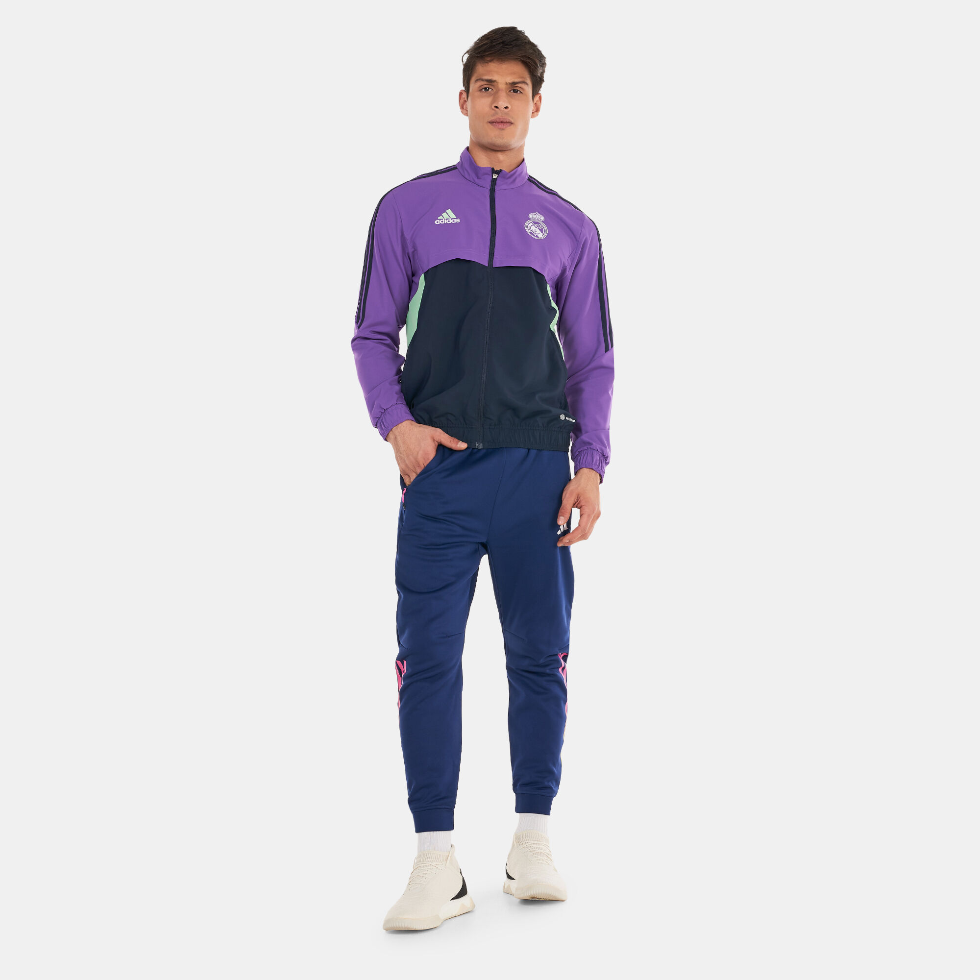 Buy adidas Men s Real Madrid Condivo 22 Presentation Track Jacket