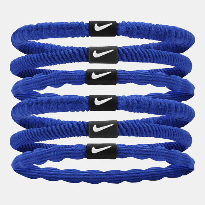 Nike Flex Hair Ties (6 Pieces) Blue image number 0