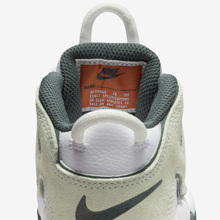 Nike Kids' Air More Uptempo Shoes White Nike Kids' Air More Uptempo Shoes White image number 8