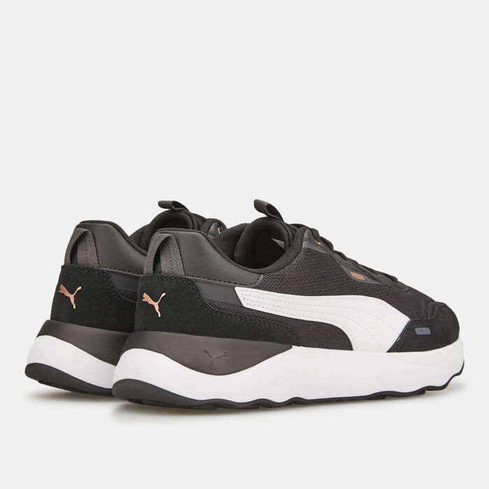 PUMA Women's Runtamed Platform Shoes Black PUMA Women's Runtamed Platform Shoes Black image number 3