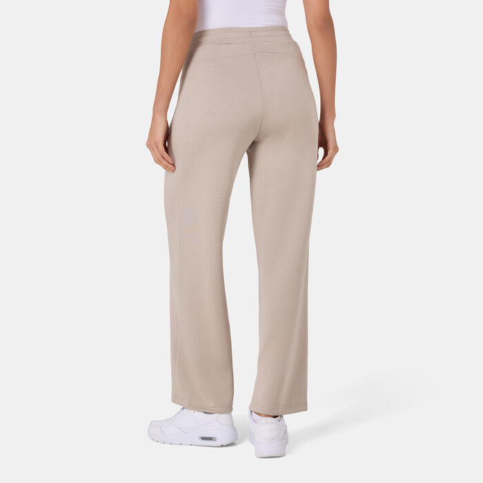 Sun and Sand Sports Women's Wide Leg Pants Beige Sun and Sand Sports Women's Wide Leg Pants Beige image number 1