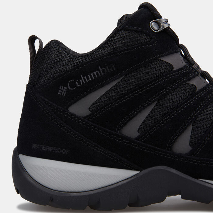Columbia Redmond™ V2 Waterproof Mid Hiking Shoe Black Columbia Redmond™ V2 Waterproof Mid Hiking Shoe Black image number 4