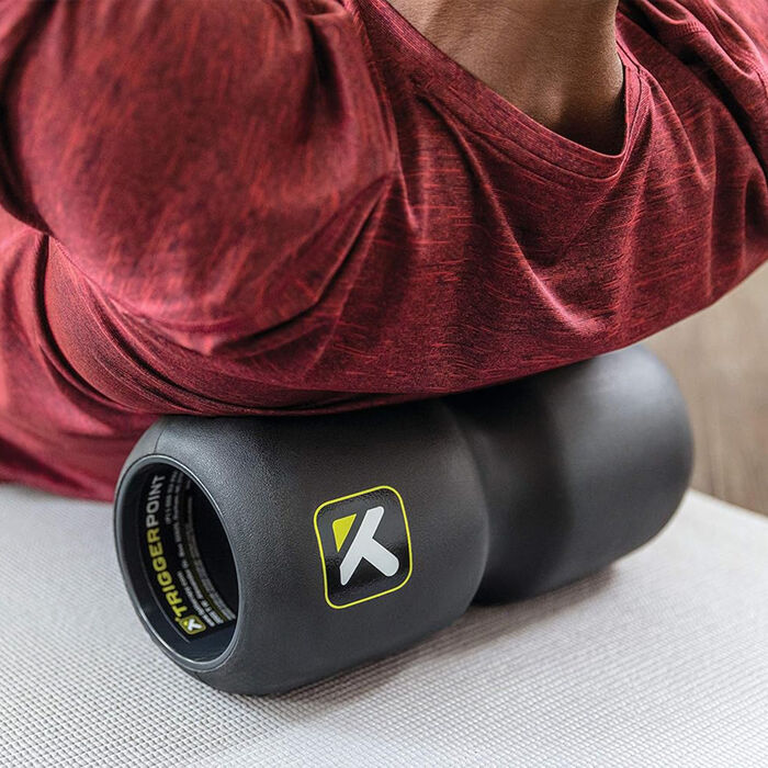 TriggerPoint Channel Foam Roller Black TriggerPoint Channel Foam Roller Black image number 3