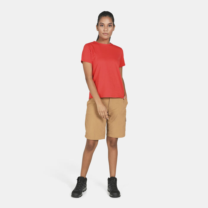 Columbia Women's Sun Trek Graphic T-Shirt Orange image number 2