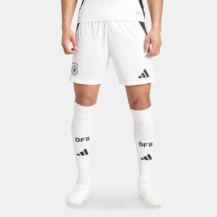 adidas Men's Germany 24 Home Football Shorts White adidas Men's Germany 24 Home Football Shorts White image number 0