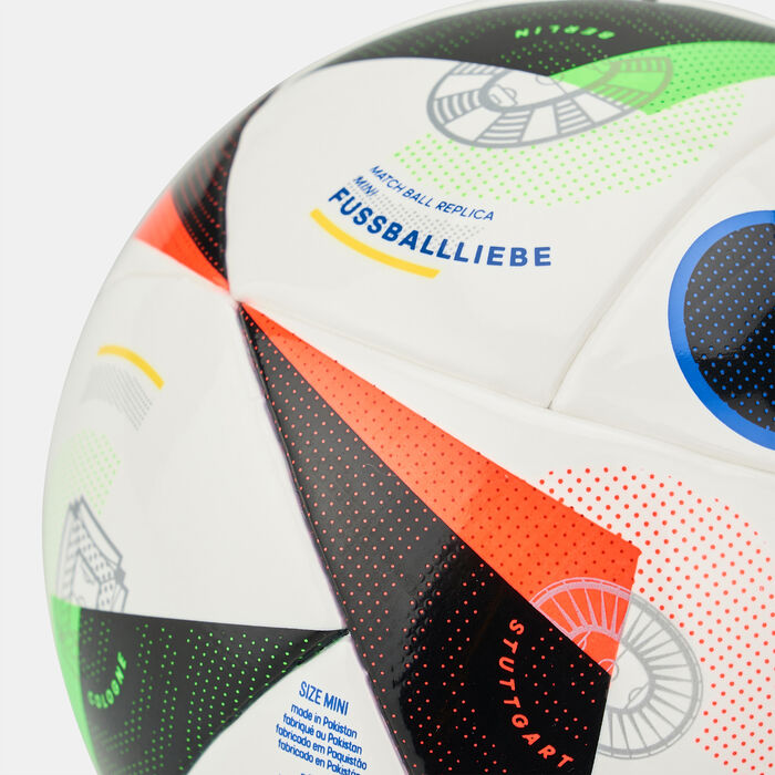 adidas Euro 24 Mini Football White adidas Euro 24 Mini Football White image number 2