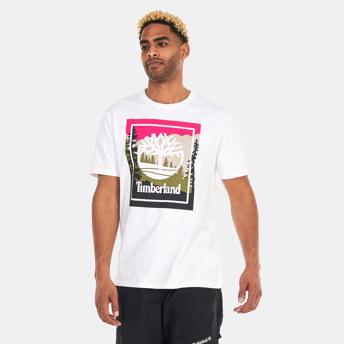 Timberland Men's Outdoor Inspired Graphic T-Shirt White Timberland Men's Outdoor Inspired Graphic T-Shirt White image number 0