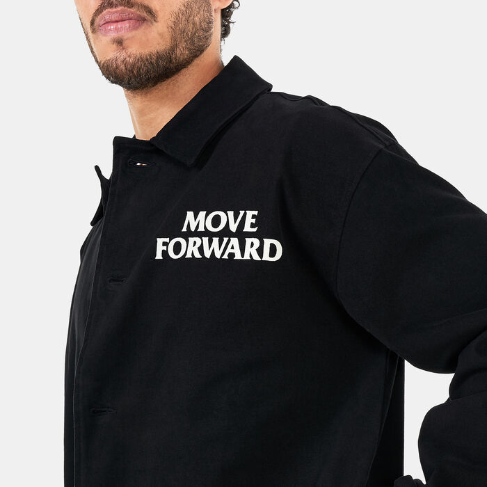Tee Library Men's Button Closure Jacket Black Tee Library Men's Button Closure Jacket Black image number 3