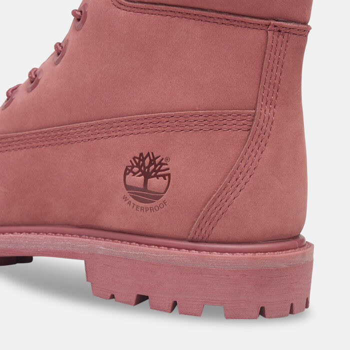 Timberland Women's Premium Waterproof Boots Red image number 5