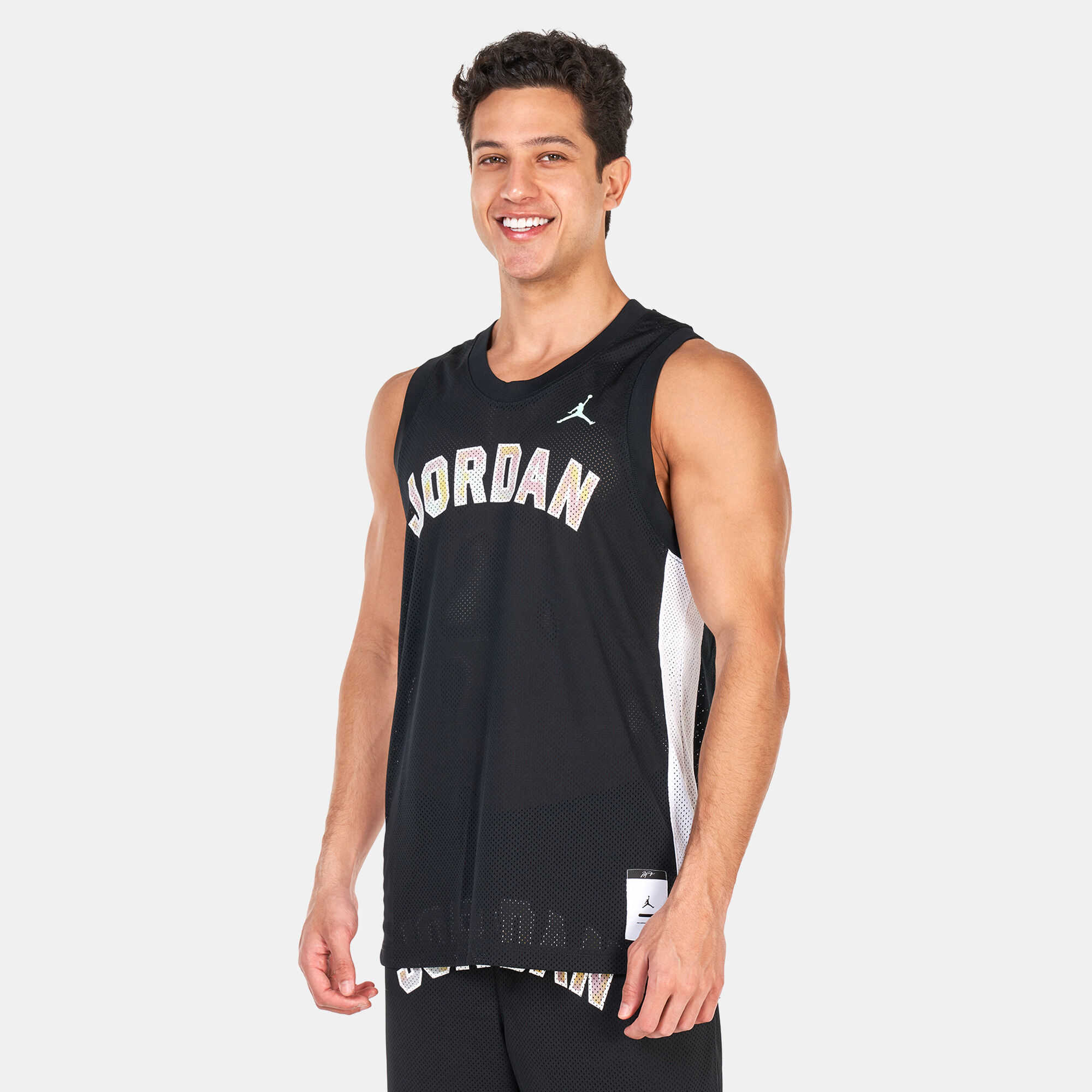 Jordan jumpman best sale mesh jersey