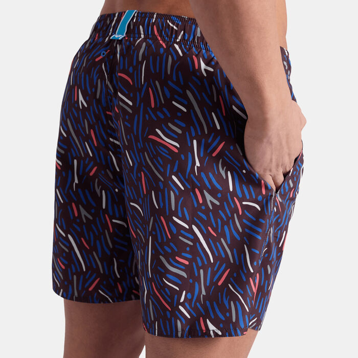 Arena Men's Printed Beach Shorts Multi-Color image number 4