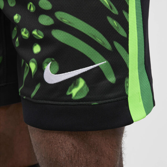 Nike Men's Nigeria 2024 Stadium Away Dri-FIT Football Replica Shorts Green Nike Men's Nigeria 2024 Stadium Away Dri-FIT Football Replica Shorts Green image number 4