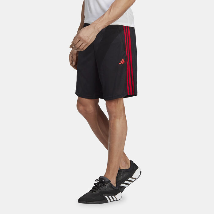 adidas Men's Train Essentials Pique 3-Stripes Training Shorts Black adidas Men's Train Essentials Pique 3-Stripes Training Shorts Black image number 0