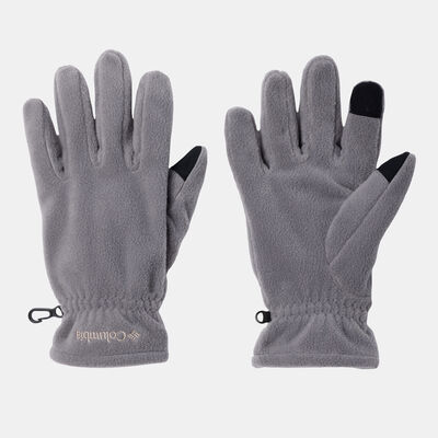 Columbia Men's Steens Mountain II Fleece Gloves Grey Columbia Men's Steens Mountain II Fleece Gloves Grey