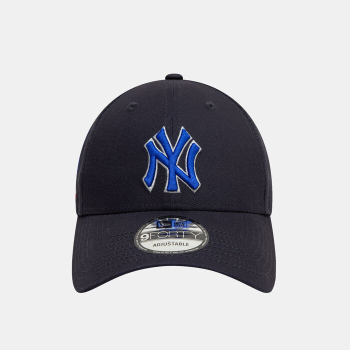 New Era Men's MLB New York Yankees Side Patch 9FORTY Cap Blue New Era Men's MLB New York Yankees Side Patch 9FORTY Cap Blue image number 0
