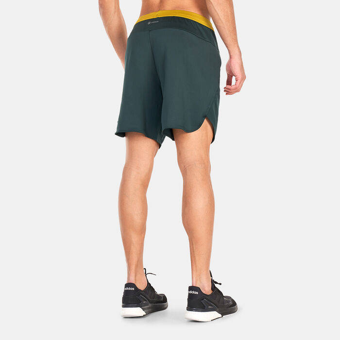 adidas Men's Designed For Training Shorts Green image number 1
