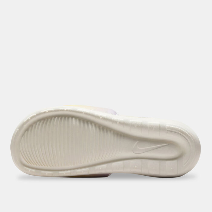Nike Women's Victori One Printed Slide yellow Nike Women's Victori One Printed Slide yellow image number 2